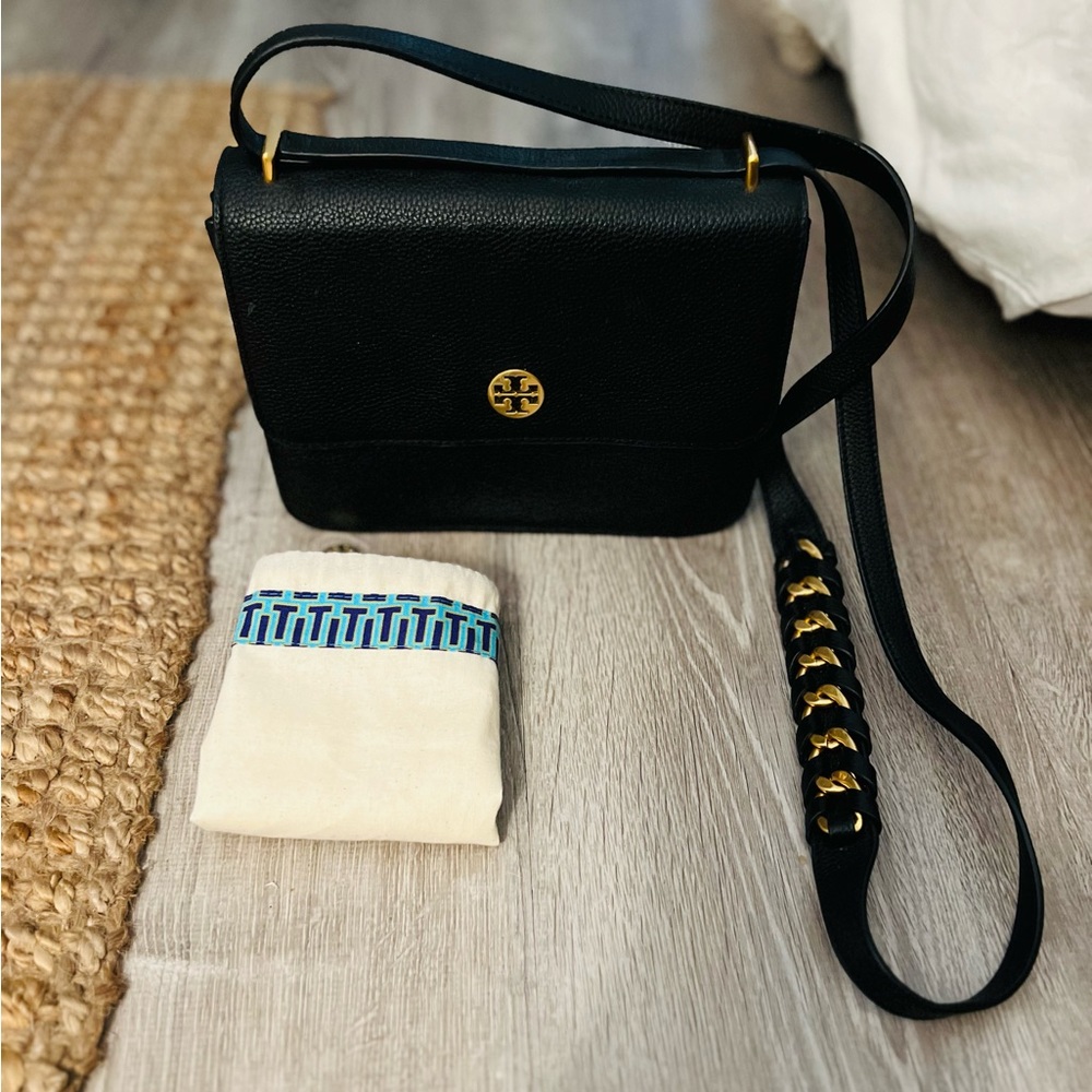 Tory Burch Brooke Leather Shoulder Bag - Picture 6 of 10